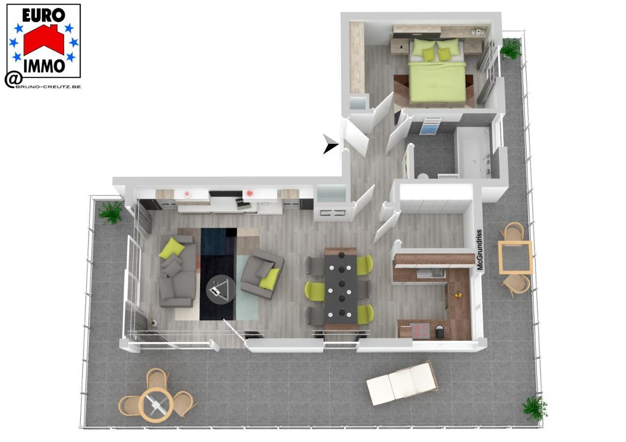 Penthouse Lebierre Malmedy Exterior foto